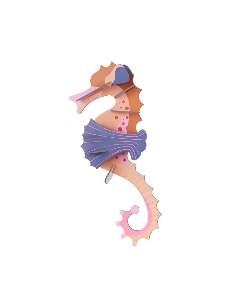 Creature marine - hippocampe pink