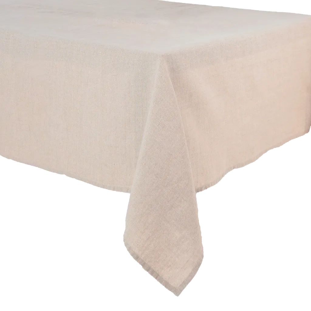 [100116_01_250] Nappe granville - naturel - 170x250 cm