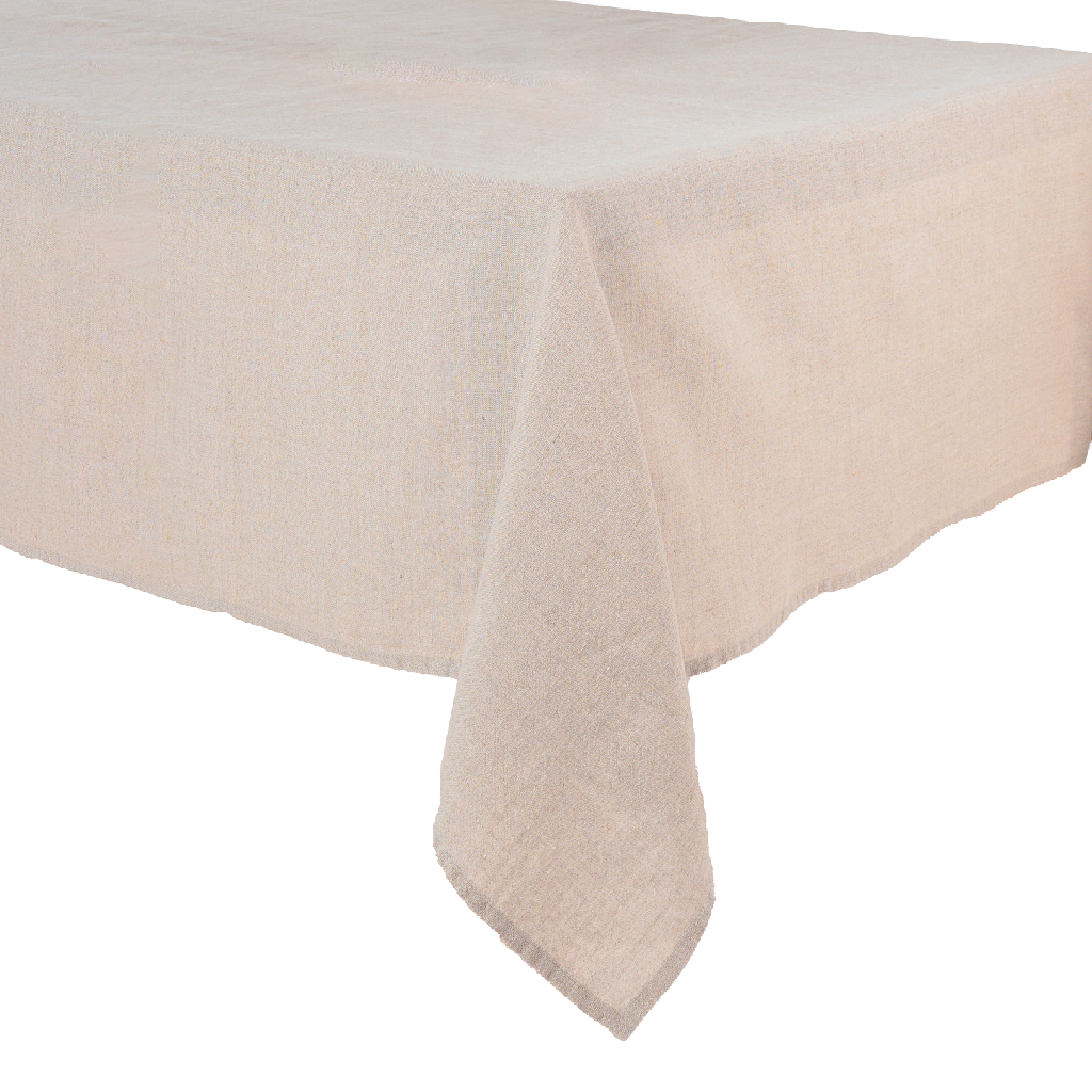 [100116_01_250] Nappe granville - naturel - 170x250 cm