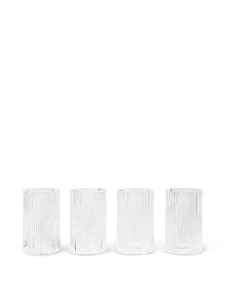 [1104264040] Verrines Ripple – transparent – lot de 4