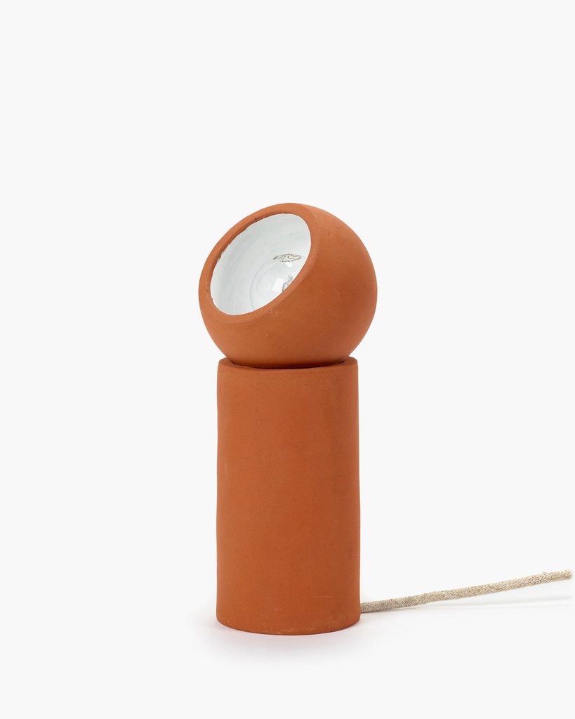 [B7218001] Lampe à poser Terra S – terracotta