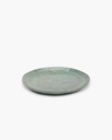 Assiette m l d28 h2,8 vert de mer