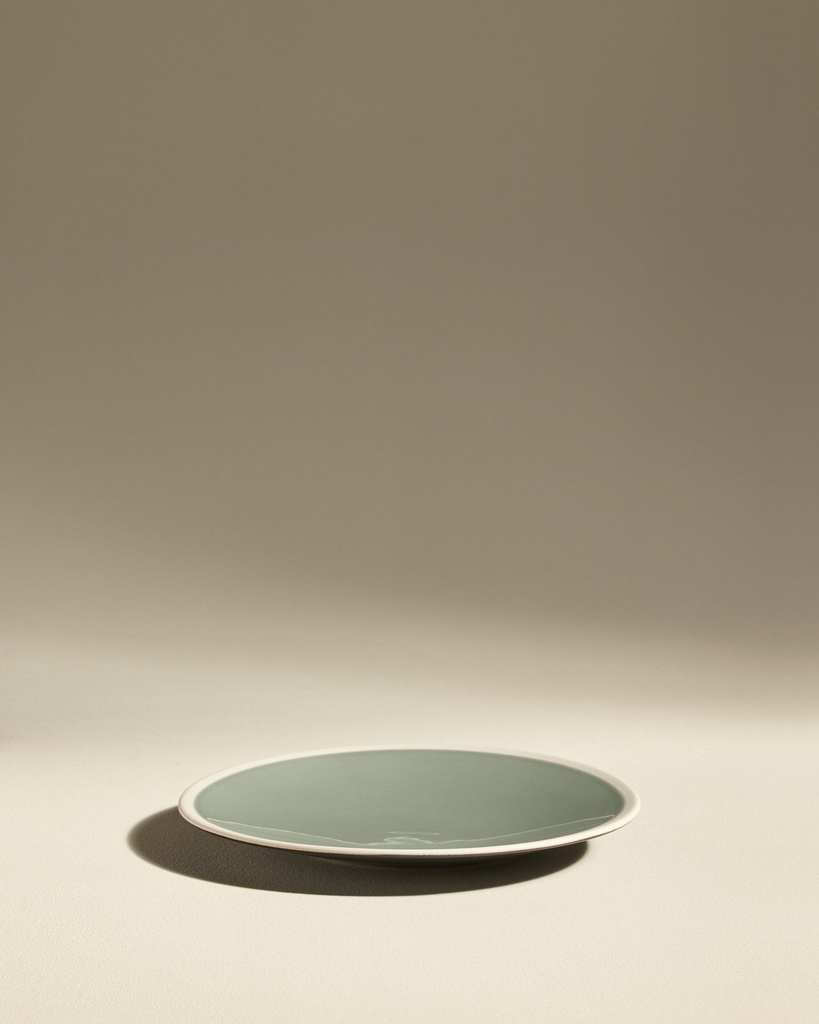 Assiette plate sicilia - pousse de tilleul