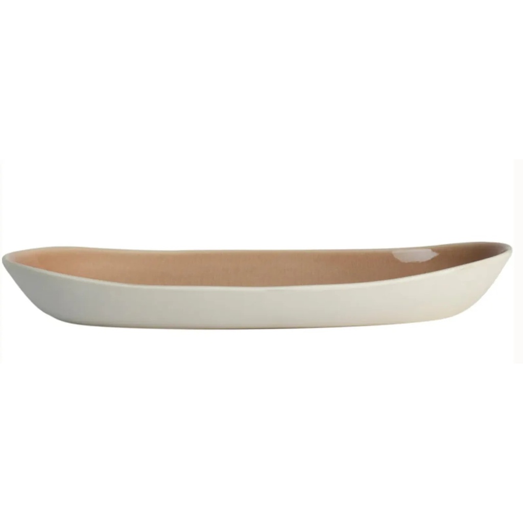 [JA964230] Plat allongé maguelone tamaris 38 x 18