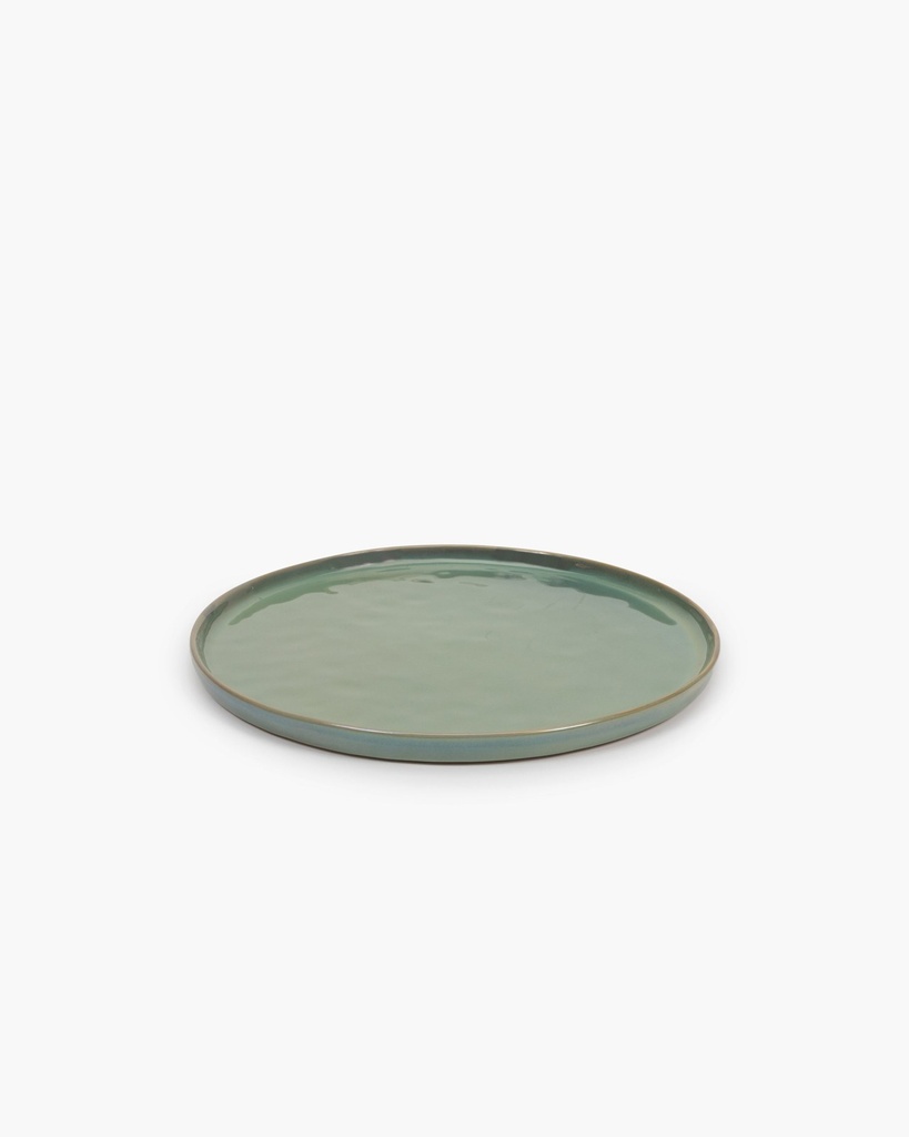 Assiette m - dia : 27.2 cm - vert clair
