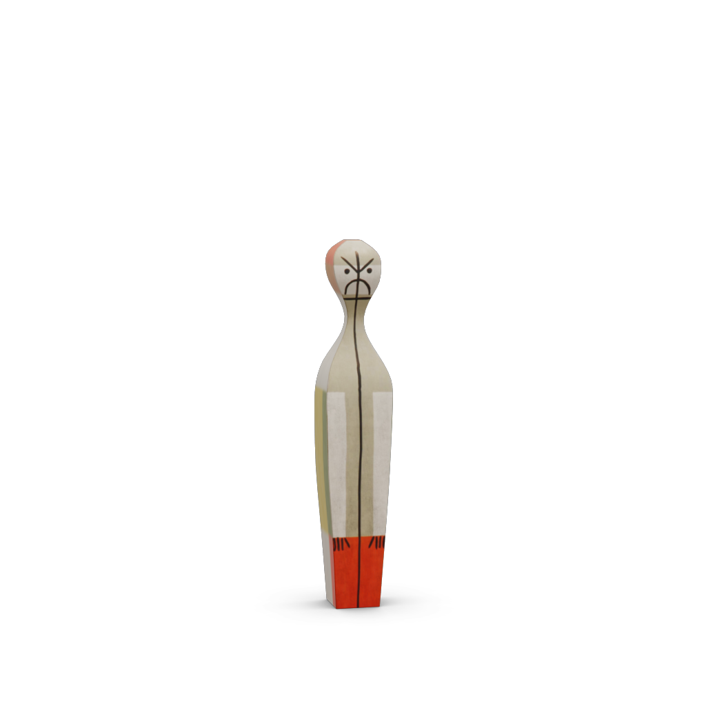 Wooden doll no. 14 - 262 x 50 x 47 mm