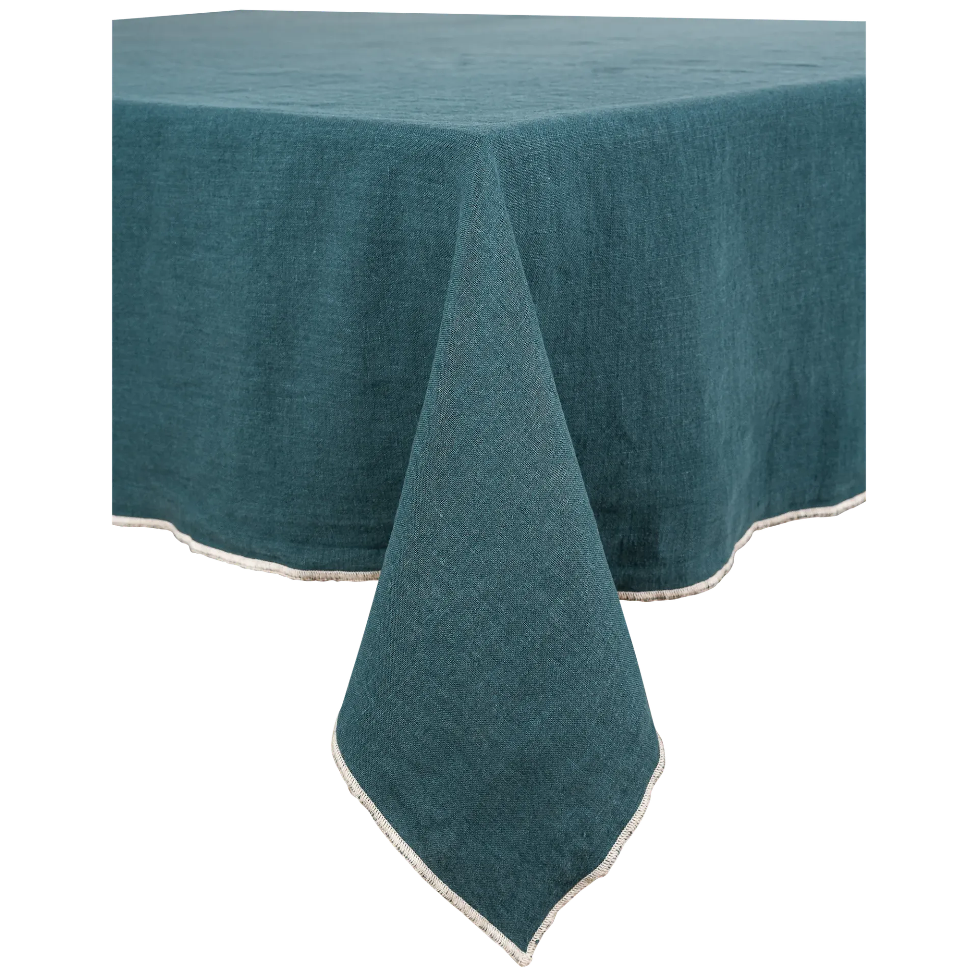 [100100_02_300] Nappe venise - bleu de prusse - 160x300 cm