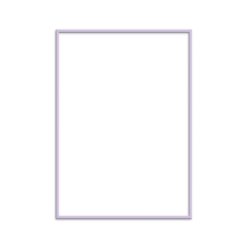 Cadre bois lavande – 30x40 cm