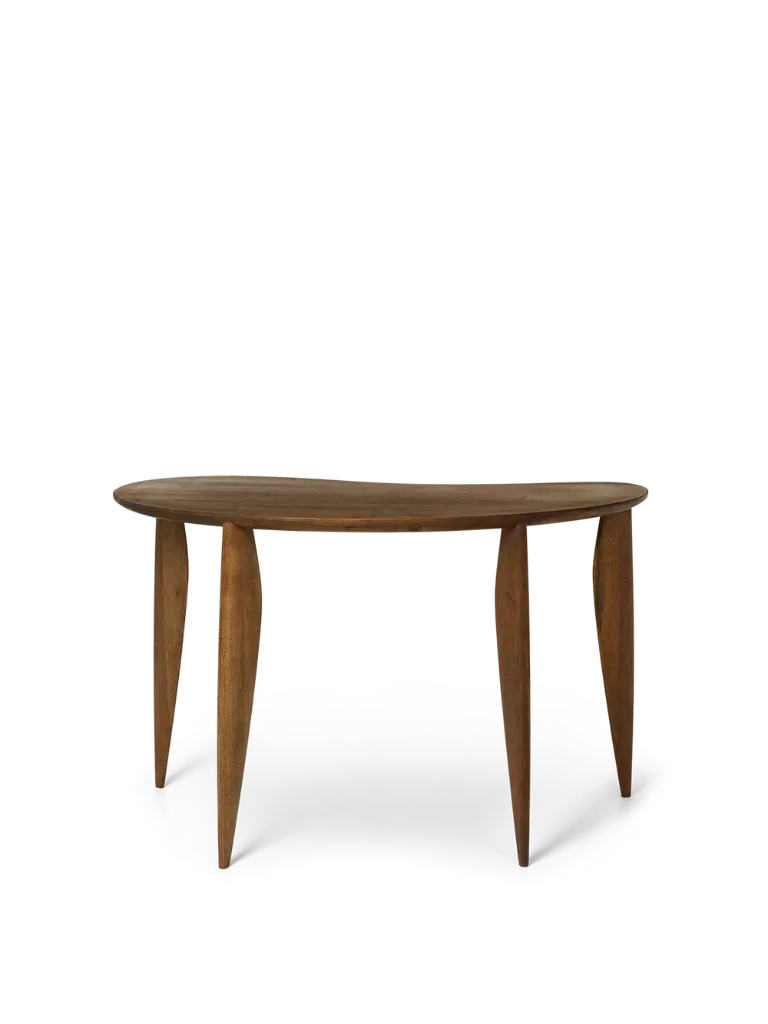 Bureau feve - noyer - d60 cm