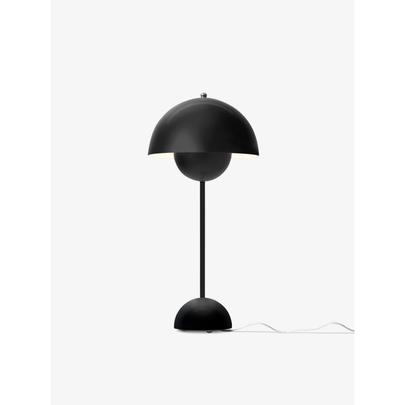 [133084A218] Lampe de table flowerpot vp3 - black matt