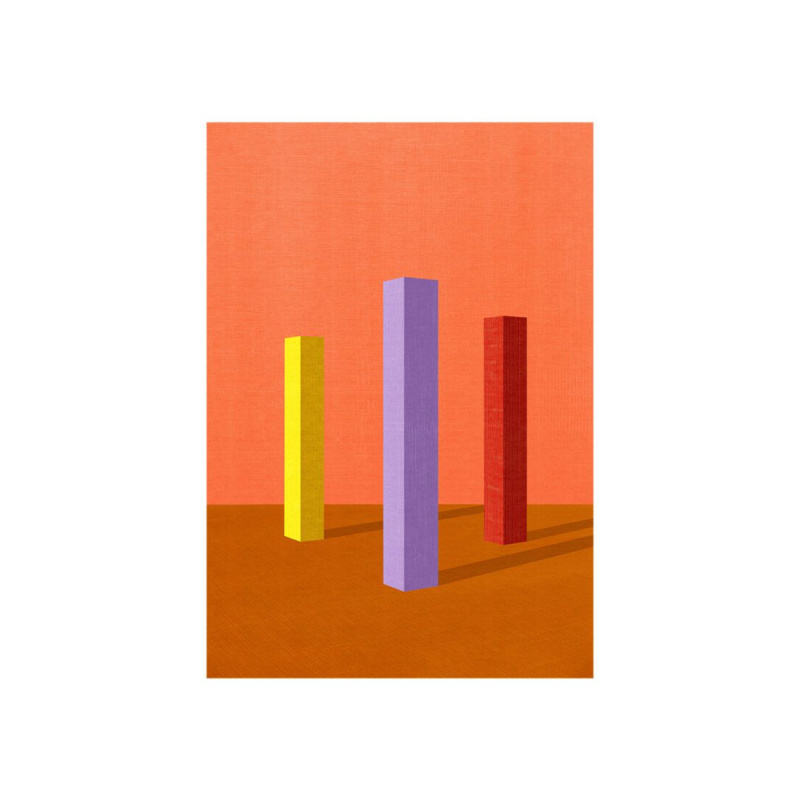 [17283-3] Teklan - colour trio - 30x40 cm