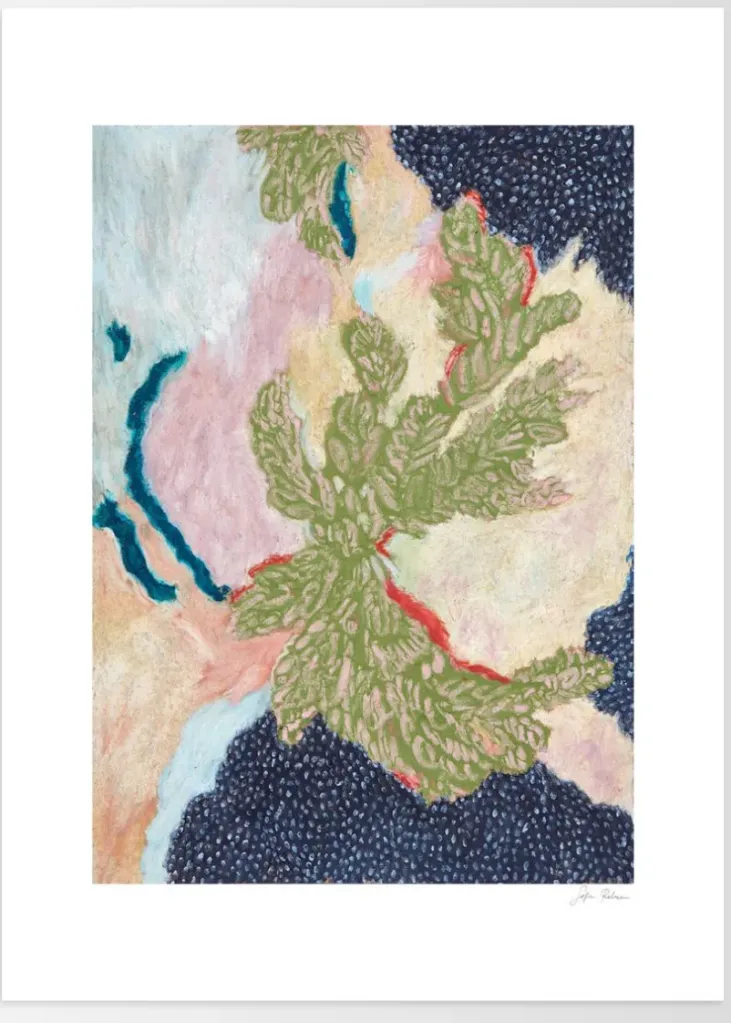 [17095-3] Sofie Rebecca Iversen  little green 30x40