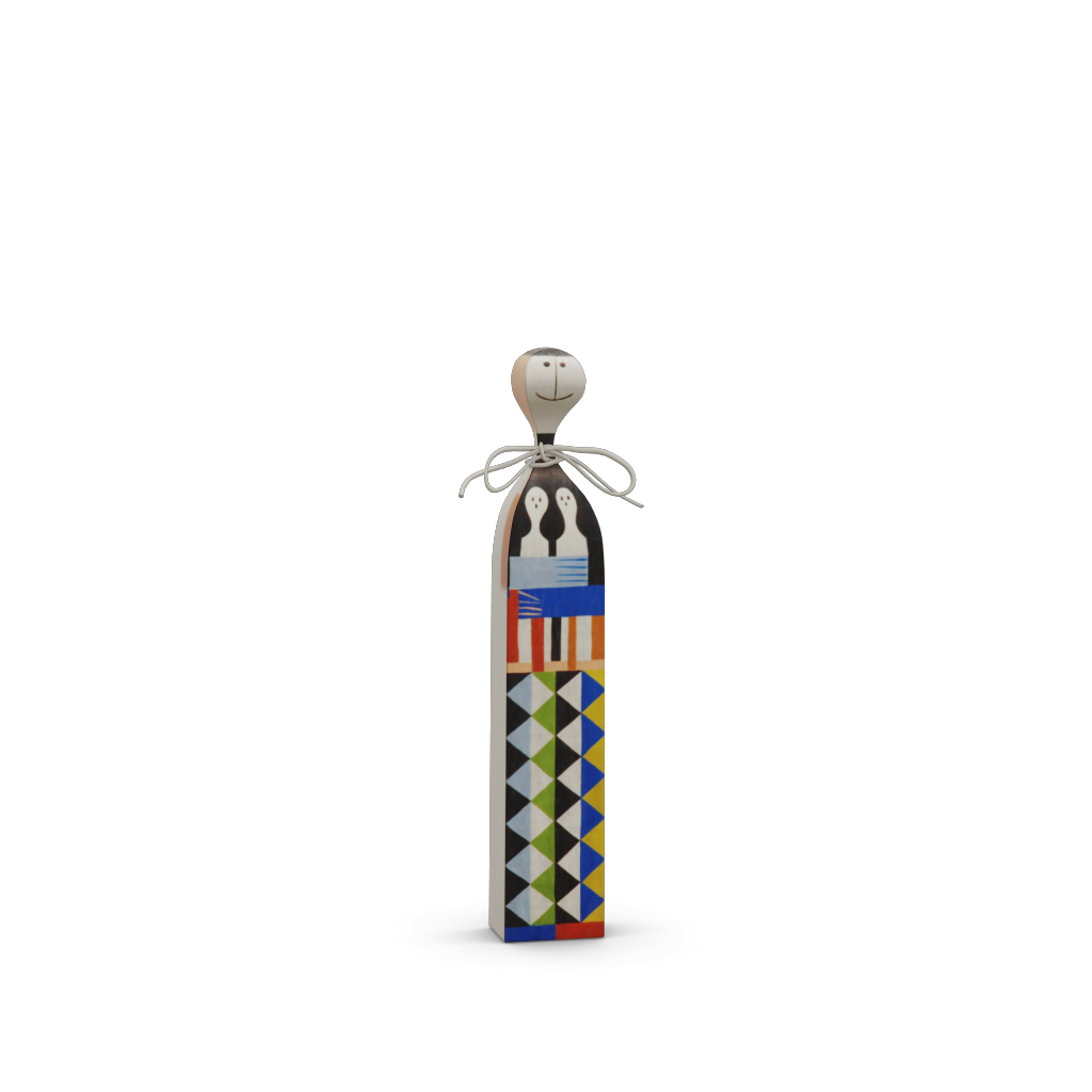 [21502705] Wooden doll no. 5 - 272 x 48 x 35 mm