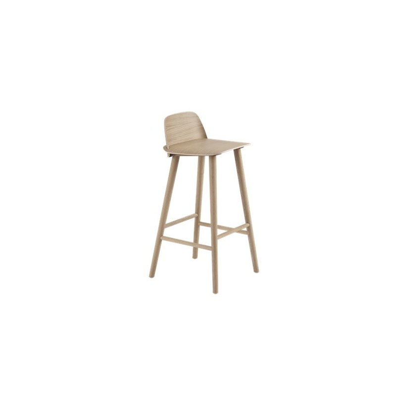 [30061] Tabouret de bar nerd - chêne