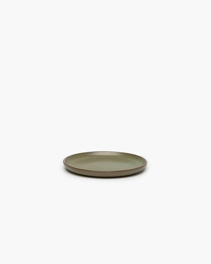 Assiette pain surface d16 h1,5 camogreen