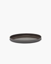 Assiette m slate dune - dark brown