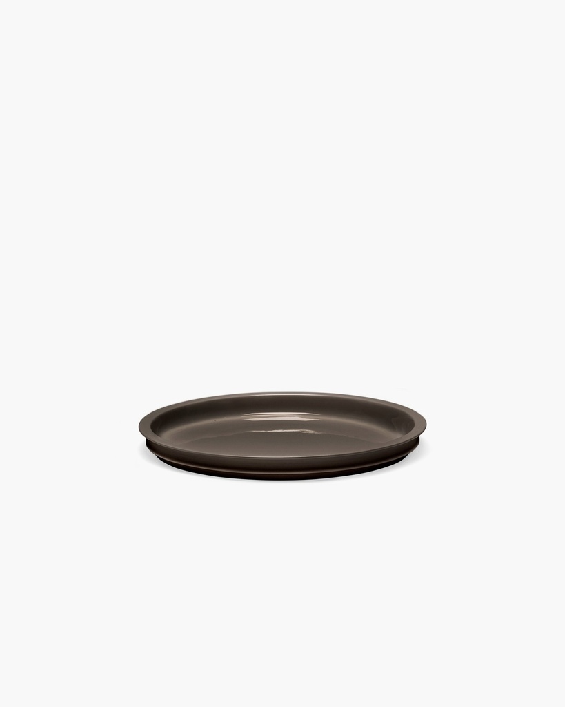 [B4023201-704] Assiette S Slate Dune – marron foncé