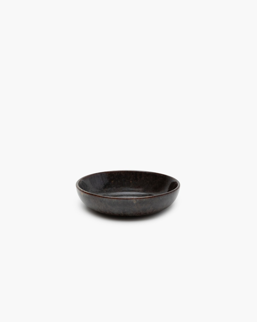 Assiette creuse s surface - indi grey