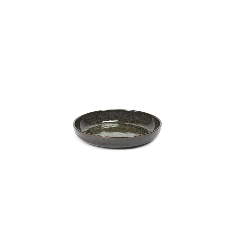 Assiette creuse xl surface - indi grey