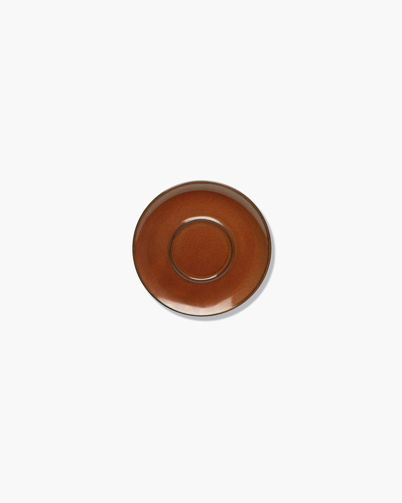 Assiette pour tasse à thé - rust
