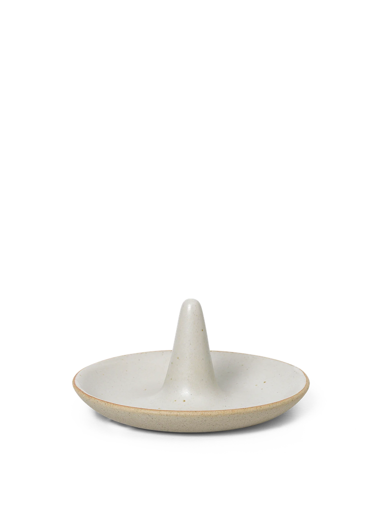 [1104265307] Ring cone - blanc cassé