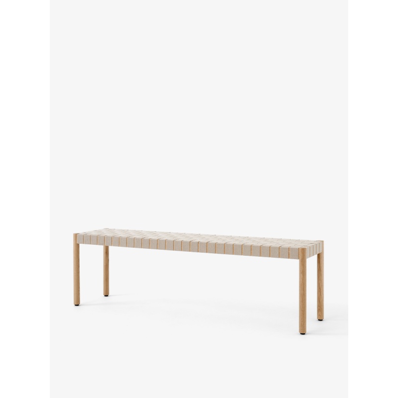 [13050092] Banc betty - tk5 - chêne & sangles naturelles