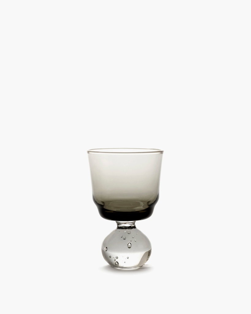 [B0821003] Verre à pied S Eternal Snow – gris fumé