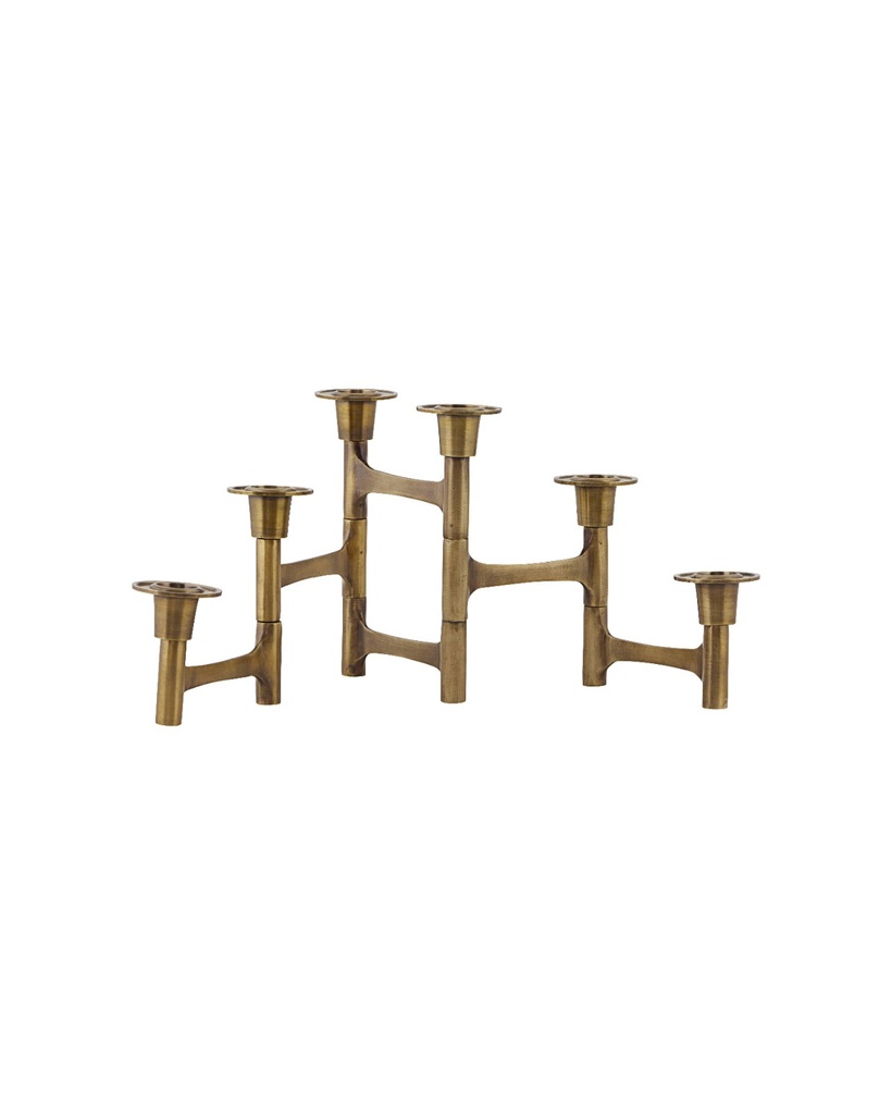 Bougeoir HDMove – laiton – L50 x H17 cm