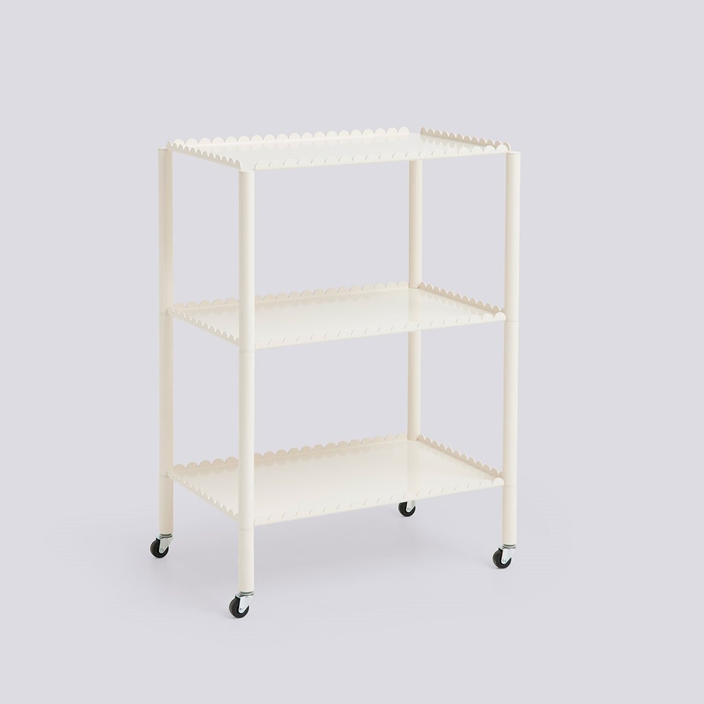 Arcs trolley high - eggshell