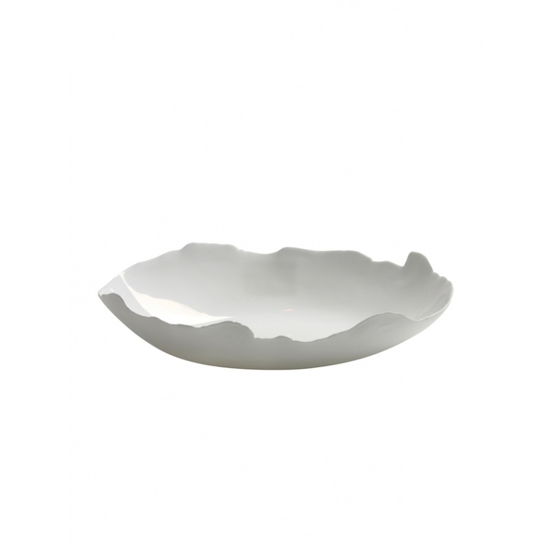 Assiette creuse ovale perfect imperfection