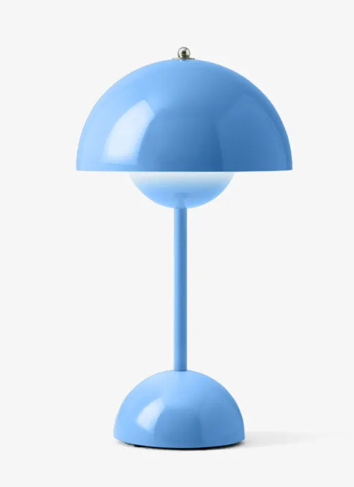 [133093A179] Lampe de table flowerpot vp9 - swim blue