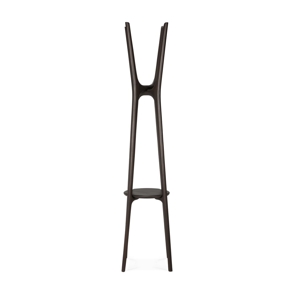 [29786] Porte-manteau pi - acajour - 50x50x184 cm