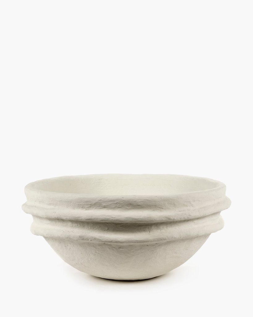Bol earth - l51 x l51 x h24 cm - blanc