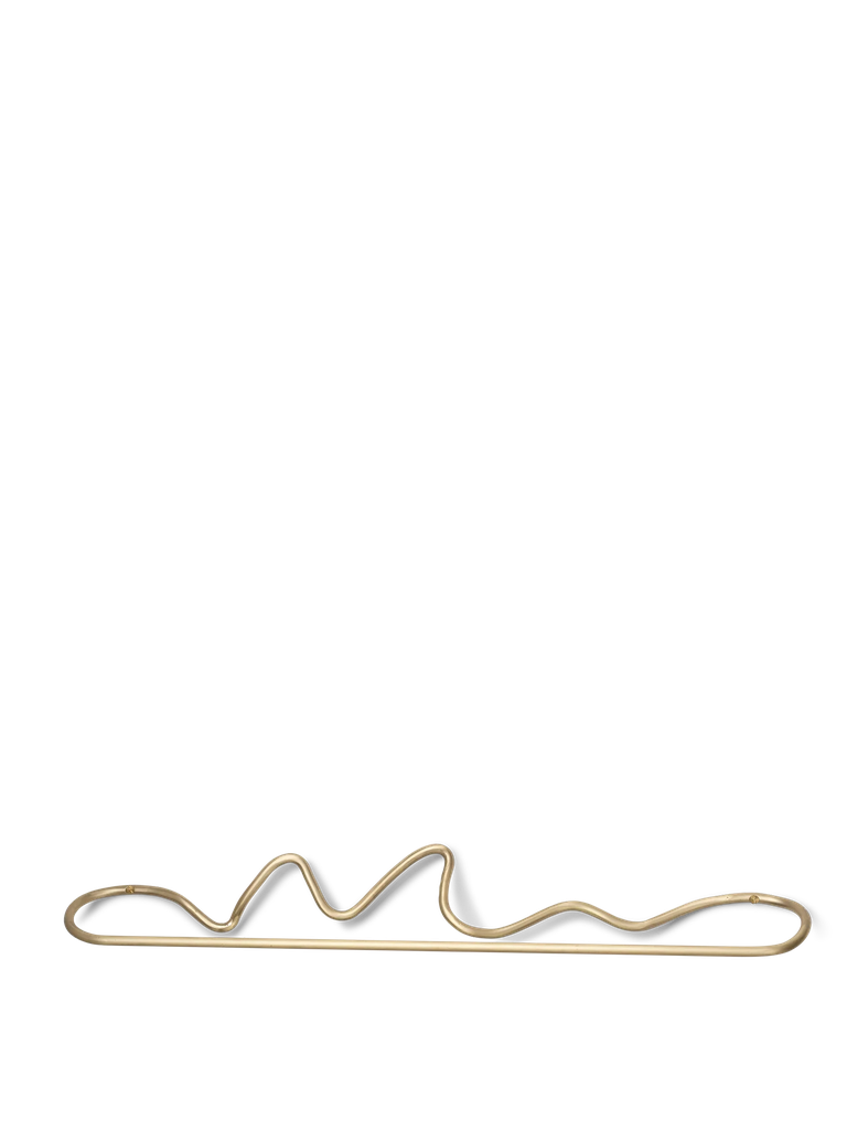 [4139] Brass towel hanger