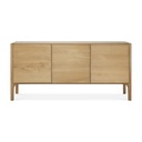 Buffet Pi - chêne - 3 portes 174x45 H83