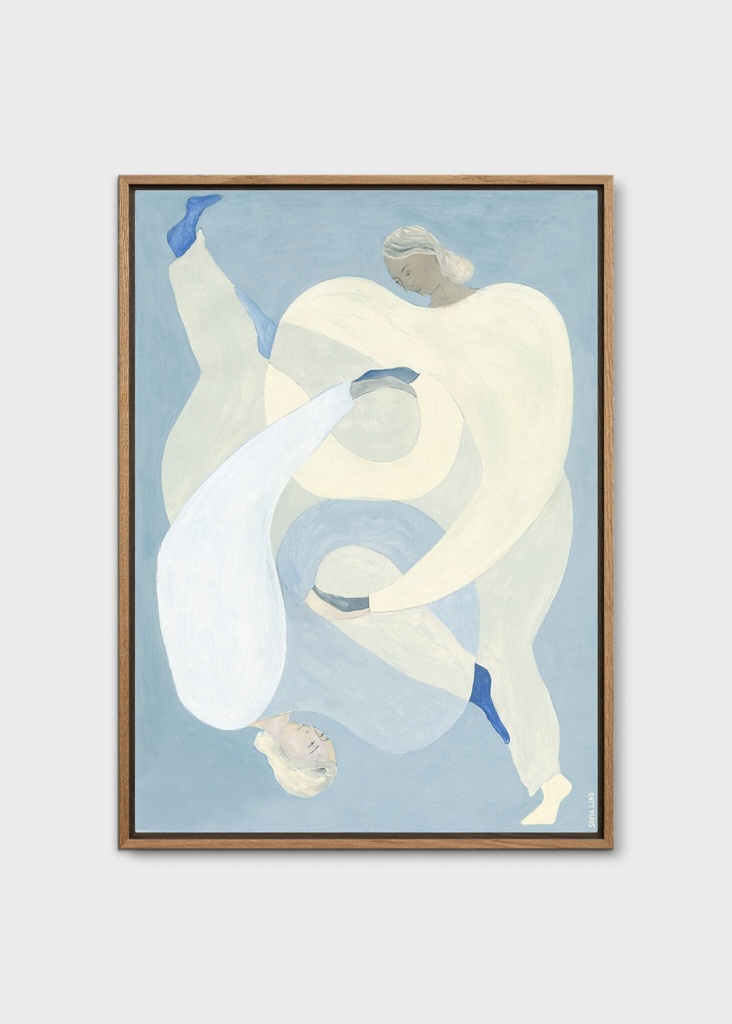 [16893-3] Sofia lind, hold you - blue (30x40)
