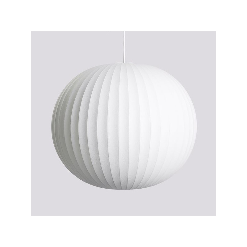 [AB099-A603-AB14] Suspension nelson ball bubble l - blanc cassé