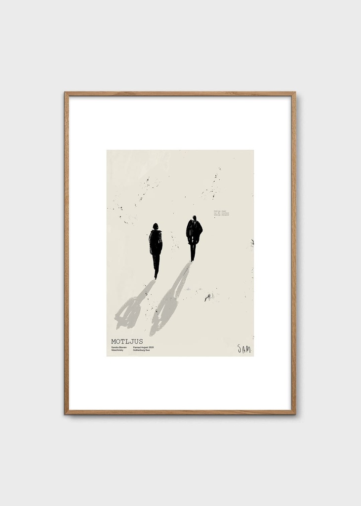[10456-3] Sandra blomen maschinsky - motljus - 30x40 cm