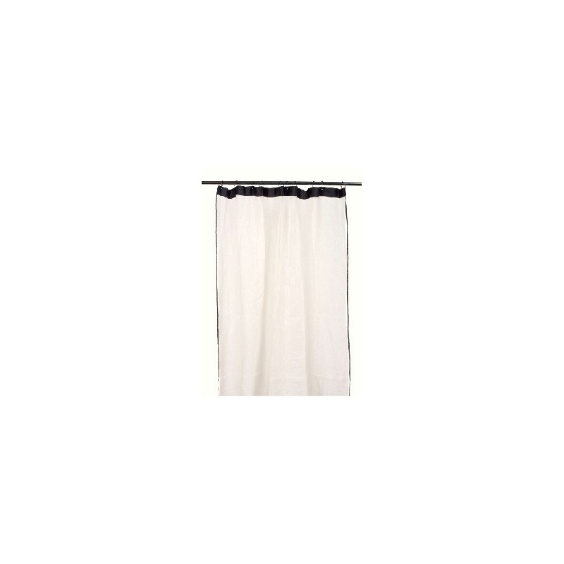 [100444_00_250] Rideaux bonifacio - blanc - 140x280 cm