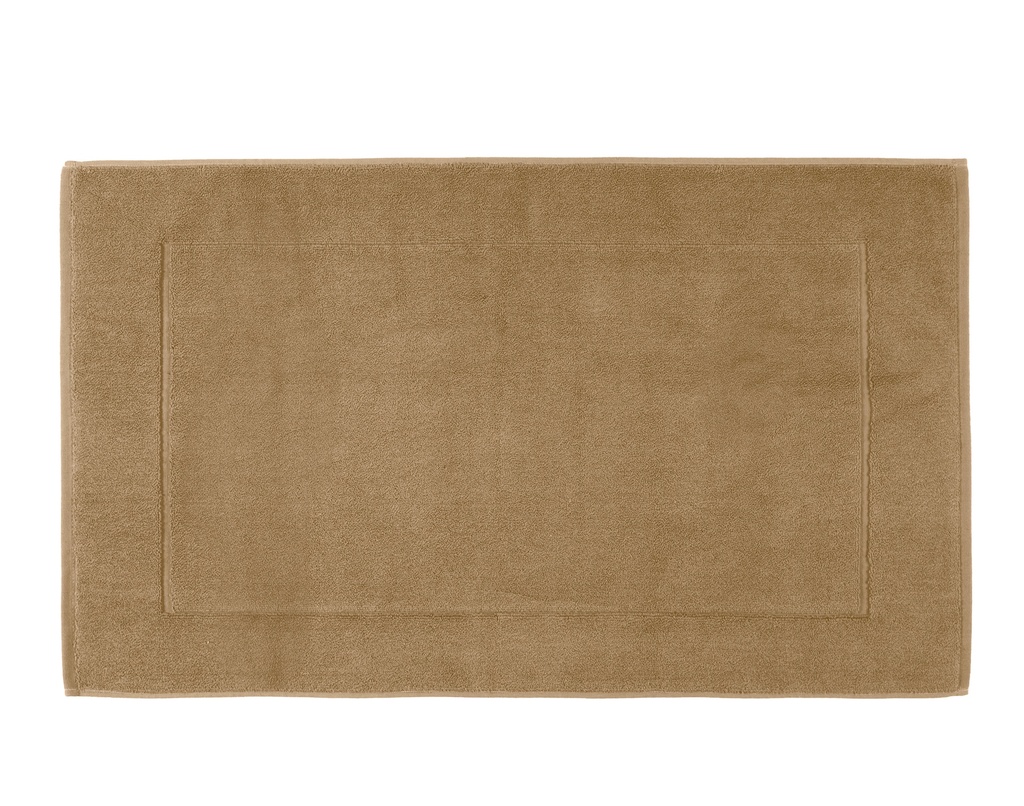 [127525_013] Tapis de bain grand hotel - tabac - 50x85