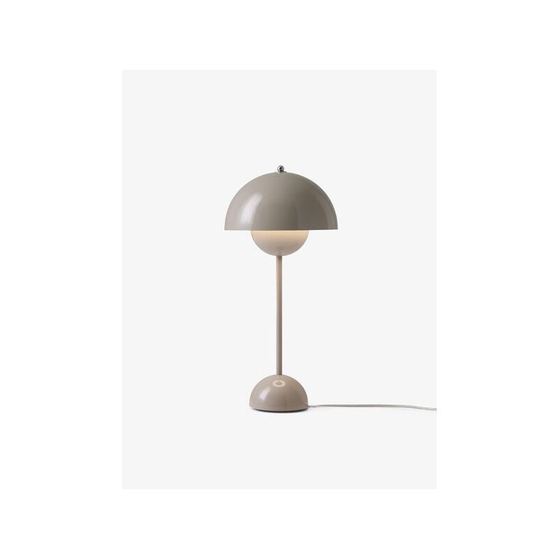 [133084A209] Lampe de table flowerpot vp3 - gris beige