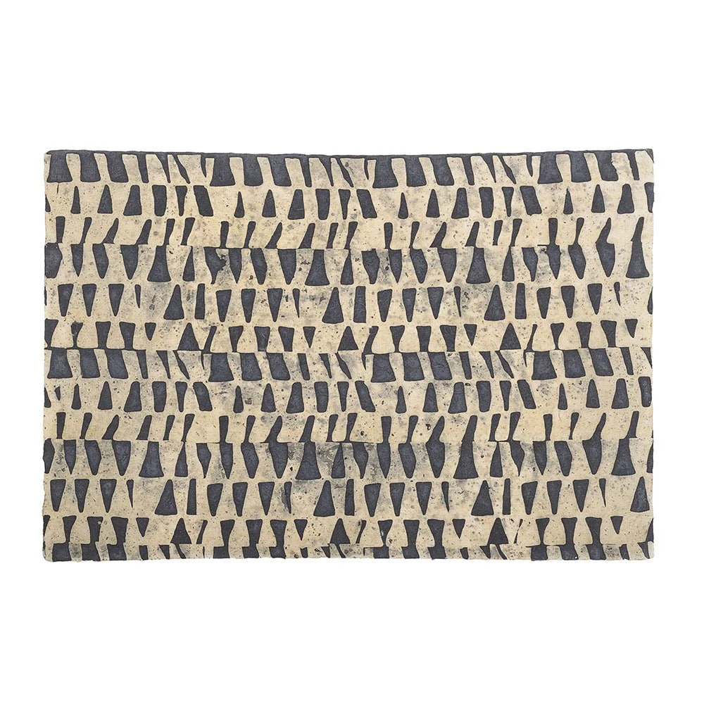 Papier peint Damier outremer