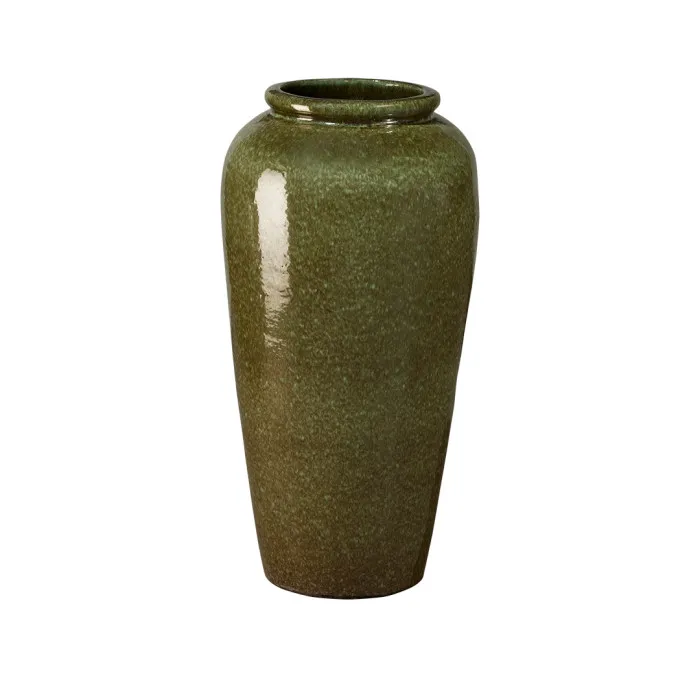 [002071] Jarre yixing jardin - vert kaki - H90