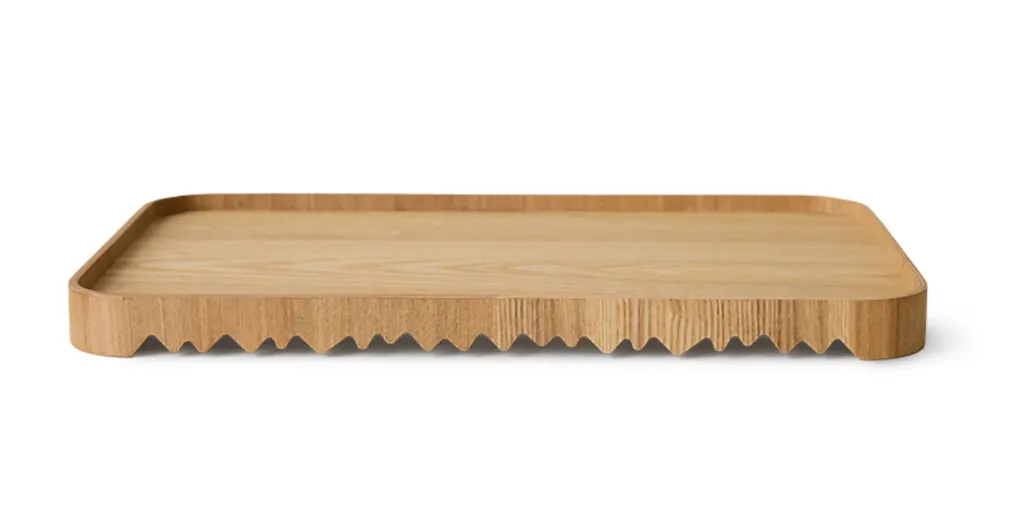 [KBB0006] Serving tray natural L