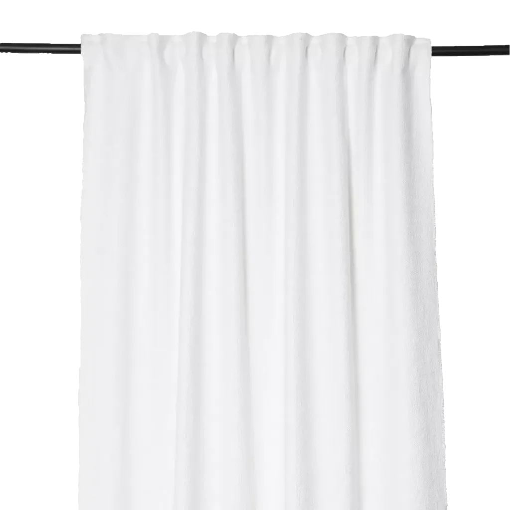 Rideaux california blanc
