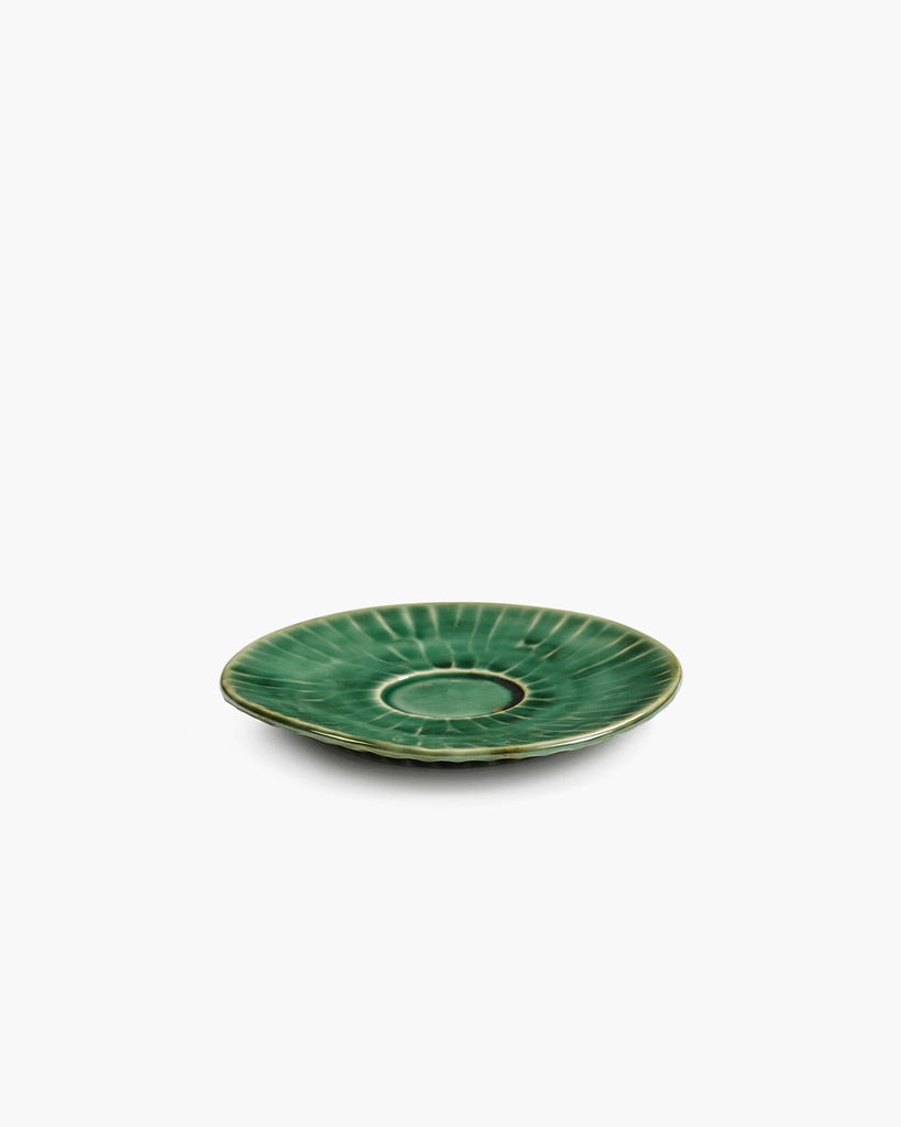 [B5125109-500] Soucoupe Verde Lanza tasse à expresso – 12.5x12.5x1.5 cm