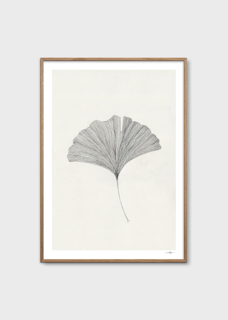 [10428-7] Ana frois, ginkgo leaf - 50x70 cm