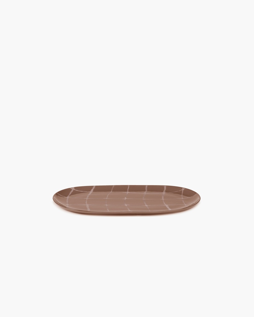 Plat de service sienna zuma -46x27x2 cm