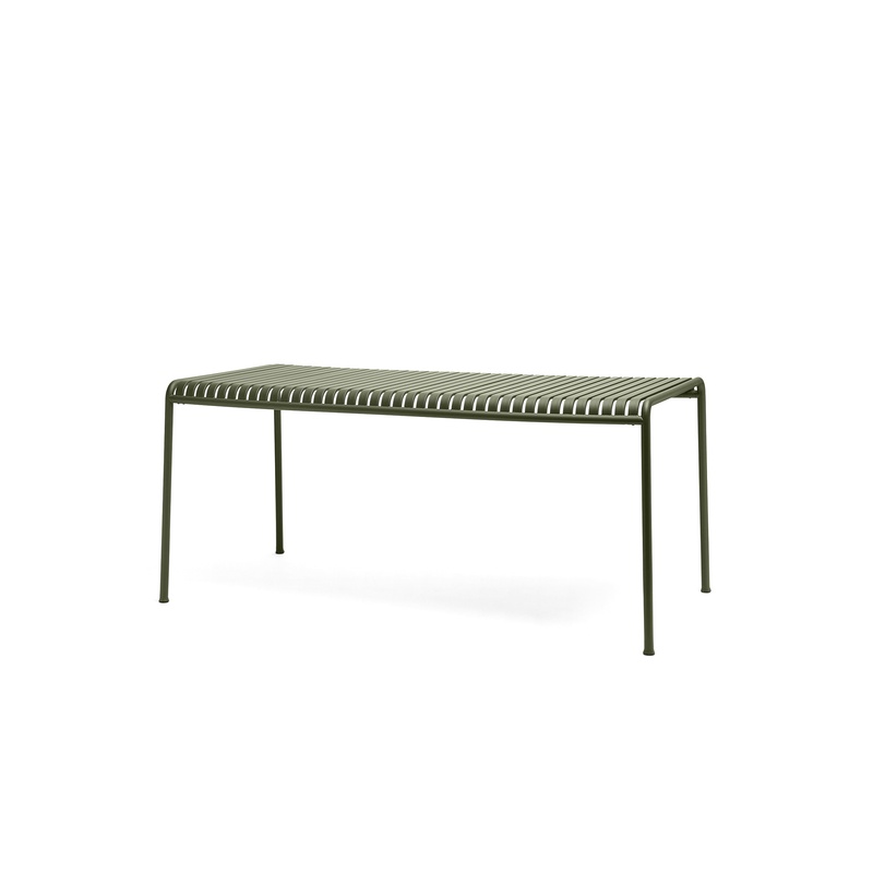 [8120731509000] Table Palissade – l170 x w90 x h75 – olive