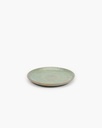 Assiette m  d20,5 h1,9 vert de mer